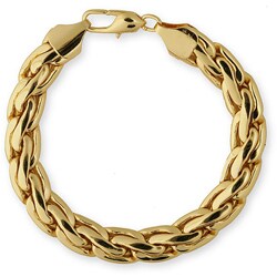 14k Yellow Gold Overlay Pharaoh Bracelet