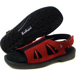 Sandbaggers Hugger II Women's Red Golf Shoes (size 5 only)