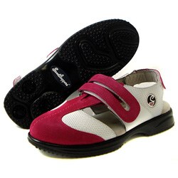 Sandbaggers Ria Women's Pink/ White Golf Shoes