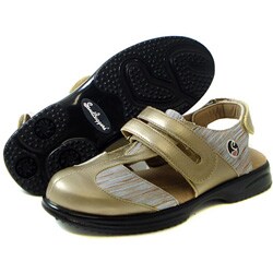 Sandbaggers Ria Women's Gold Golf Shoes (size 11 only)