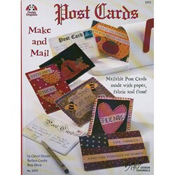 Design Originals 'Make and Mail Post Cards' Book
