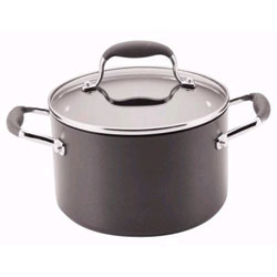 Meyer 4-quart Covered Nonstick Saucepot