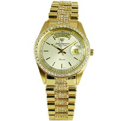 Jules Jurgensen Men's Goldtone Round Watch