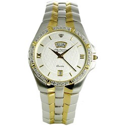 Jules Jurgensen Men's Round White Dial Watch