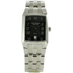 Jules Jurgensen Men's Square Black Dial Watch
