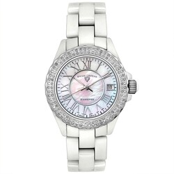 Swiss Legend Women's Diamond White Dial Watch
