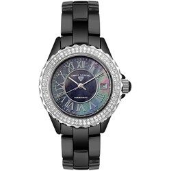 Swiss Legend Women's Diamond Black Watch