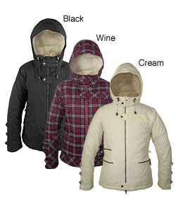 Betty Rides Women's White Widow Jacket