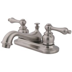 Restoration Satin Nickel Centerset Teapot Faucet