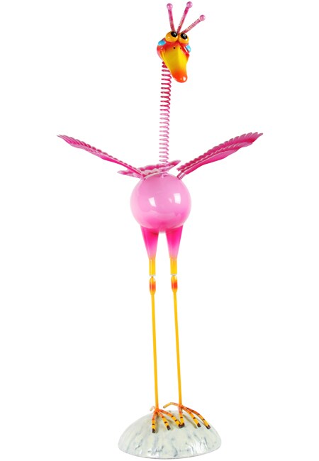 GeekyBeek Pink 42-inch Lawn Ornament