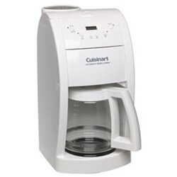 Cuisinart DGB-500 White Grind/ Brew Coffee Maker (Refurb)