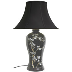 29-inch Flower Blossom Vase Lamp (China)