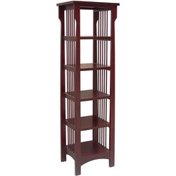 Elegance Espresso Linen Tower