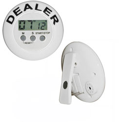 Texas Hold 'em Game Dealer Button Timer 