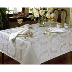 Regency Damask 7-piece Table Cloth Set