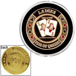 Ladies Texas Hold 'em Card Cover