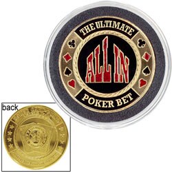 All In Texas Hold 'em Card Cover