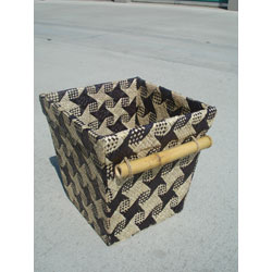 Checker Bamboo Basket (Indonesia)