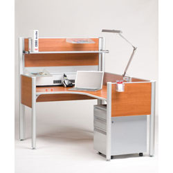 Cube In-a-Box V2 Series Corner Cube Workstation