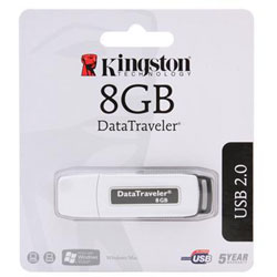 Kingston 8 GB DataTraveler USB 2.0 Flash Drive