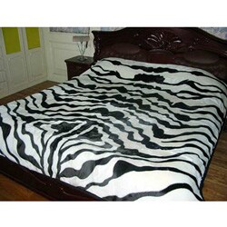 Zebra Print Blanket