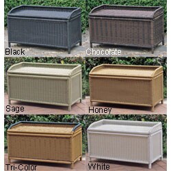 PVC and Steel Storage Bench