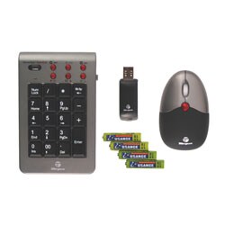 Targus Rechargeable Wireless Keypad/ Mouse Combo (Refurb)
