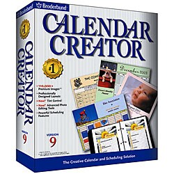 Calendar Creator 9 Software
