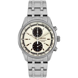 Seiko Men's Stainless Steel Chronograph Watch