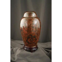 Imperial Earth Cloisonne Large/ Adult Urn