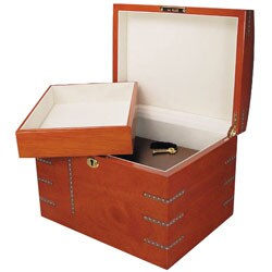 Birch Wood Sunrise Treasure Chest