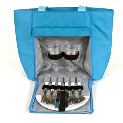 TrailWorthy 2-person Picnic Tote Bag (Pack of 6)