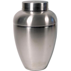 Deluxe Sterling Stainless Steel Keepsake Urn