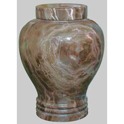 Tiger Eye Natural Marble Large Adult Urn