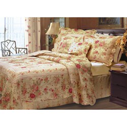 Antique Rose 10-piece Quilt Set