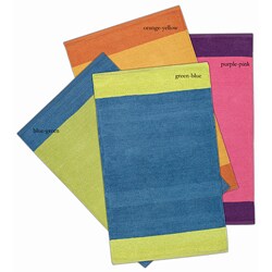 Handmade Set of 2 Acento Bath Rugs (2' x 3')