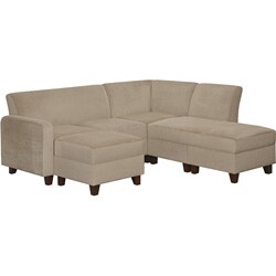 Clayton Customizable Microfiber Sofa Combination