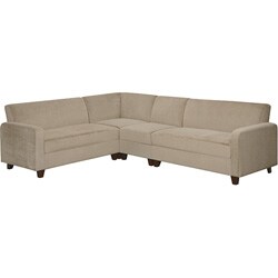 Clayton Customizable Microfiber Sofa Combination