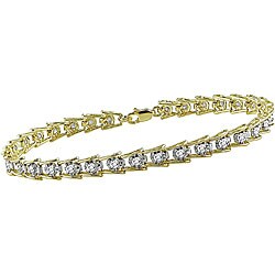 10k Gold 1ct TDW Diamond Tennis Bracelet (I-J-I3)