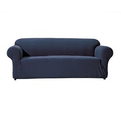 Denim Stretch Loveseat Slipcover