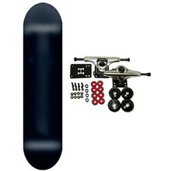 Blank Complete 8-inch Dipped Black Skateboard