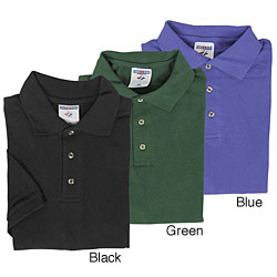 Jerzees Men's 3-button Pique Polo Shirt