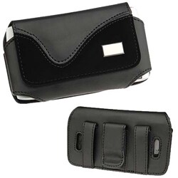 Apple iPhone Horizontal Leather and Suede Holster