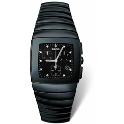 Rado Sintra Men's Black Chronograph Watch
