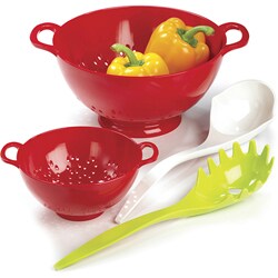 ZAK! Colorways 4-piece Colander/ Kitchen Tool Set