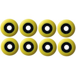 72mm 80a Yellow Inline Wheels