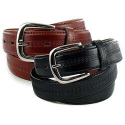 Isaaco Men's Handmade Leather Belt