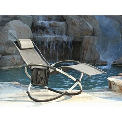 Aluminum Orbital Outdoor Lounger