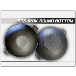 WFS Round Bottom Iron Wok