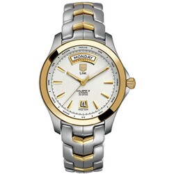 Tag Heuer Link Men's Two-tone Day Date Auto Watch